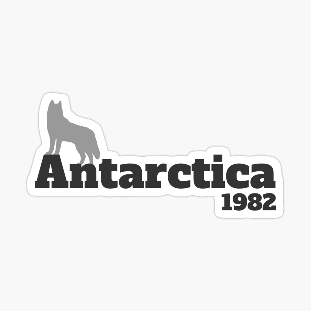 Antarctica 1982 Sticker